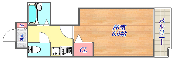 3階の間取り図