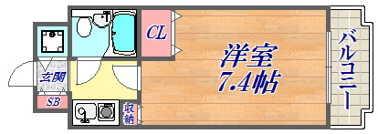 3階の間取り図