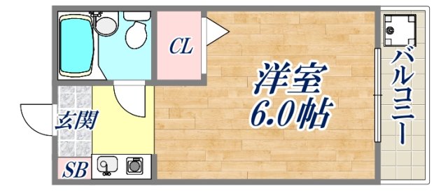 2階の間取り図