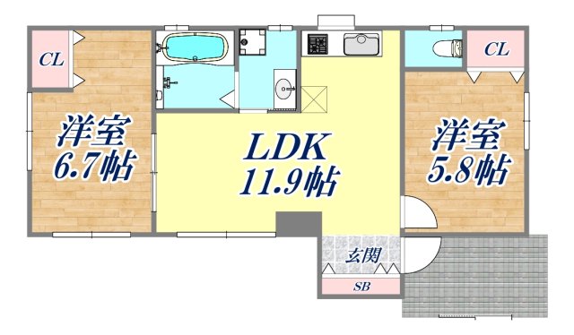 間取図
