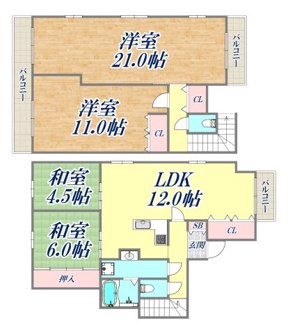 間取図