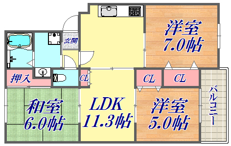 間取図