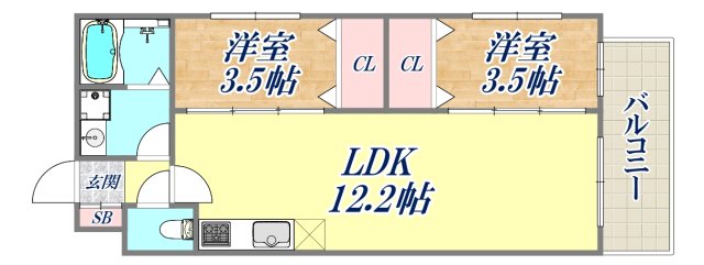 間取図