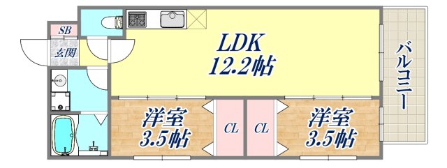 間取図