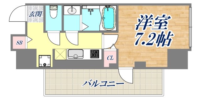 10階の間取り図