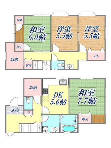 間取図