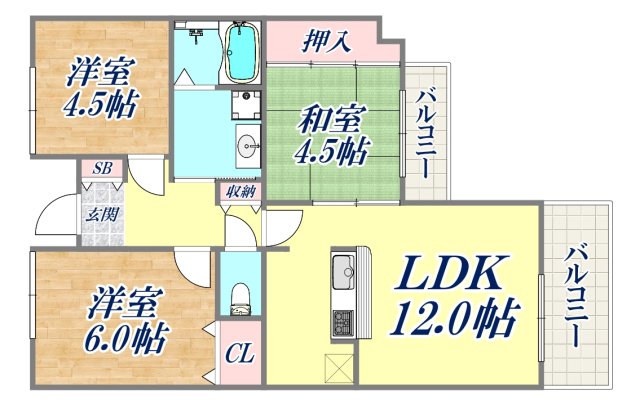 間取図