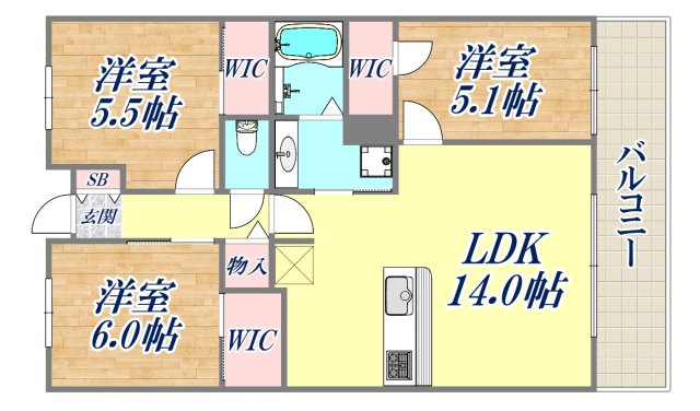 間取図