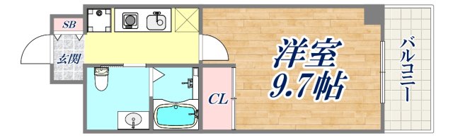 3階の間取り図