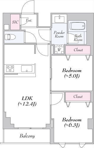 7階の間取り図