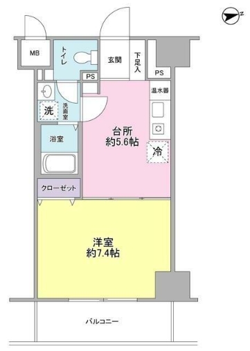 10階の間取り図