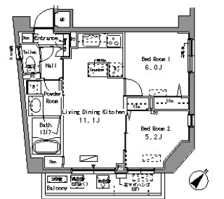3階の間取り図