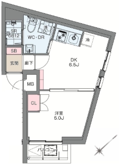 3階の間取り図