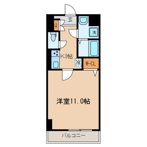 4階の間取り図