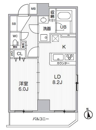 5階の間取り図