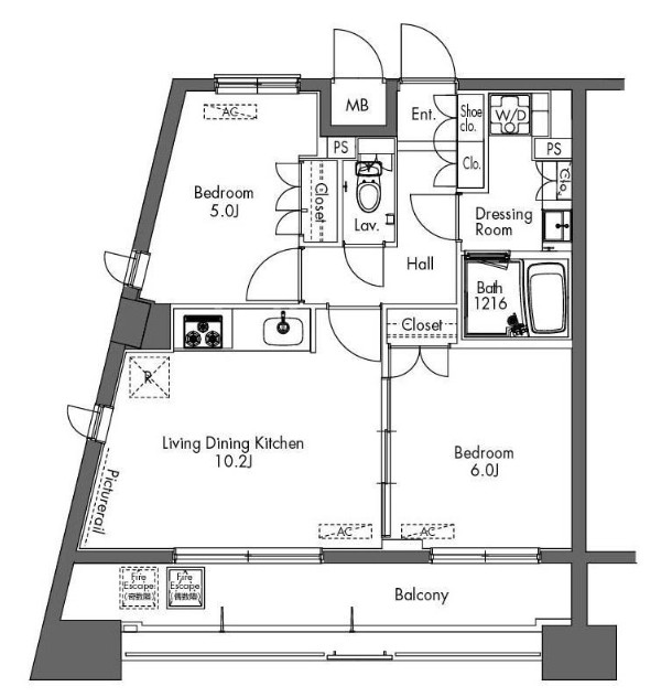 使いやすい間取り♪