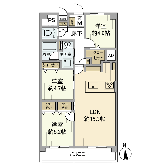 ☆使いやすい間取り☆
