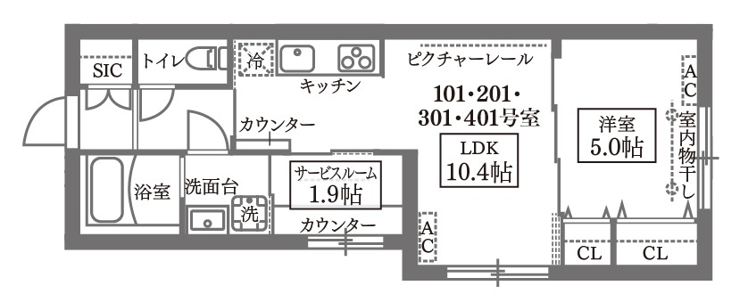☆使いやすい間取り☆