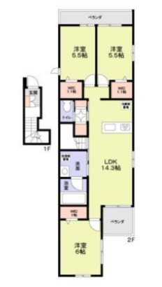 使いやすい間取り☆