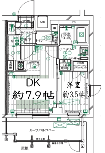☆使いやすい間取り☆※反転タイプ