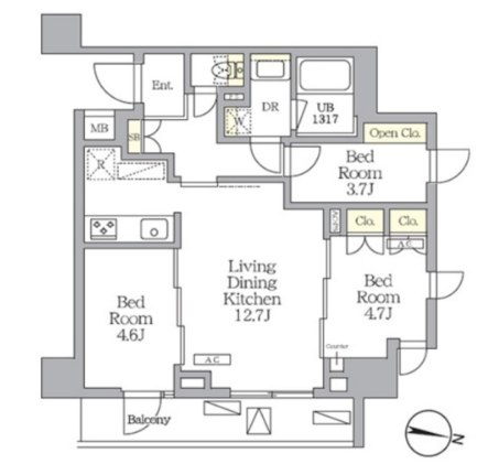 ☆使いやすい間取り☆