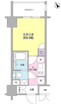 4階の間取り図
