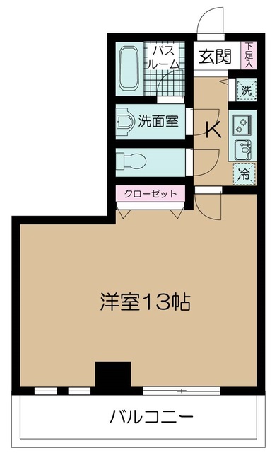 2階の間取り図