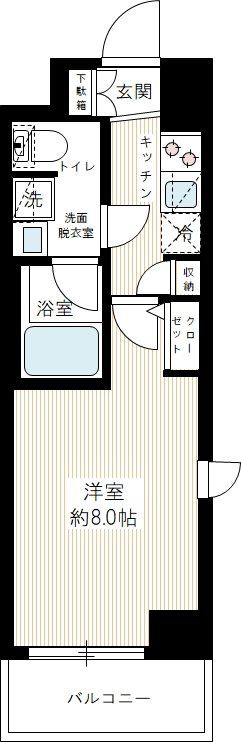 7階の間取り図