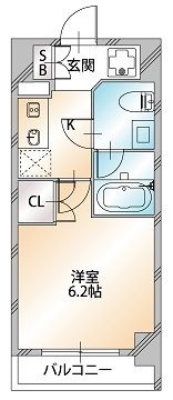 2階の間取り図