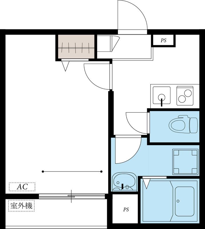 2階の間取り図
