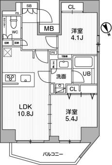 11階の間取り図