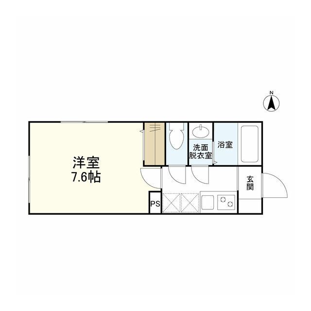 2階の間取り図