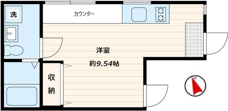 2階の間取り図