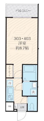 3階の間取り図