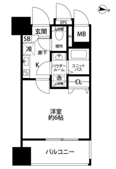 11階の間取り図