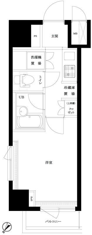 7階の間取り図
