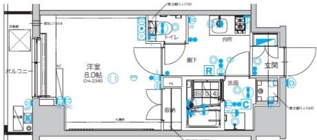 10階の間取り図