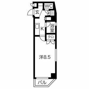 4階の間取り図