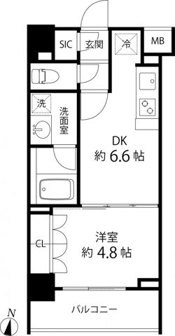 7階の間取り図