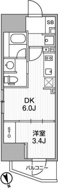3階の間取り図
