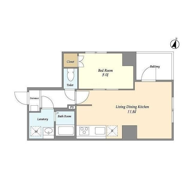 8階の間取り図