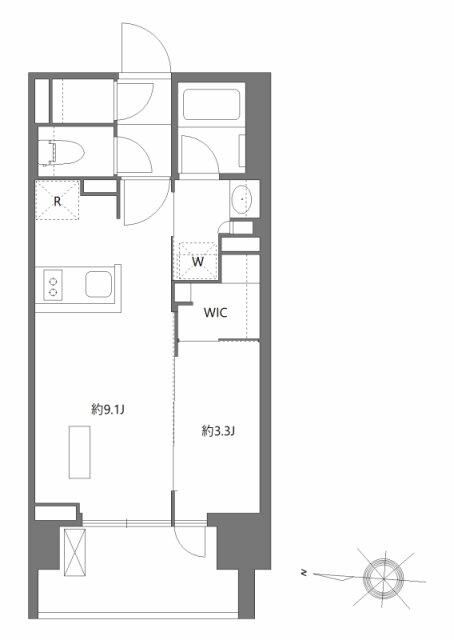 2階の間取り図