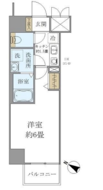 8階の間取り図