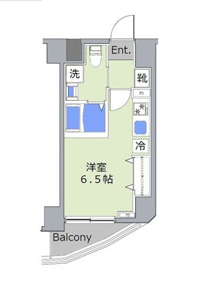 6階の間取り図