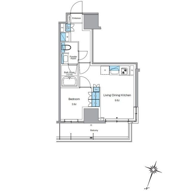 15階の間取り図