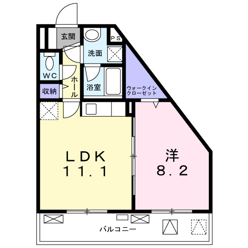 3階の間取り図