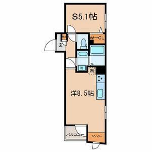 2階の間取り図