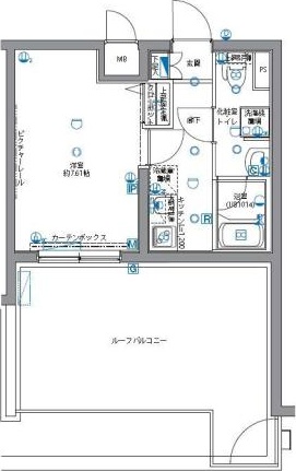 5階の間取り図
