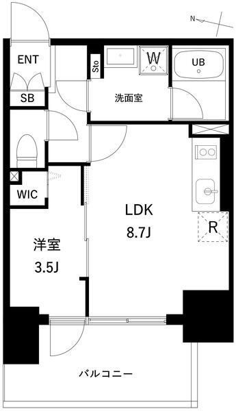 10階の間取り図