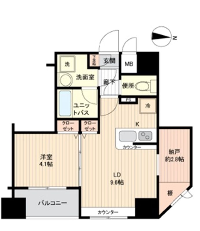 10階の間取り図